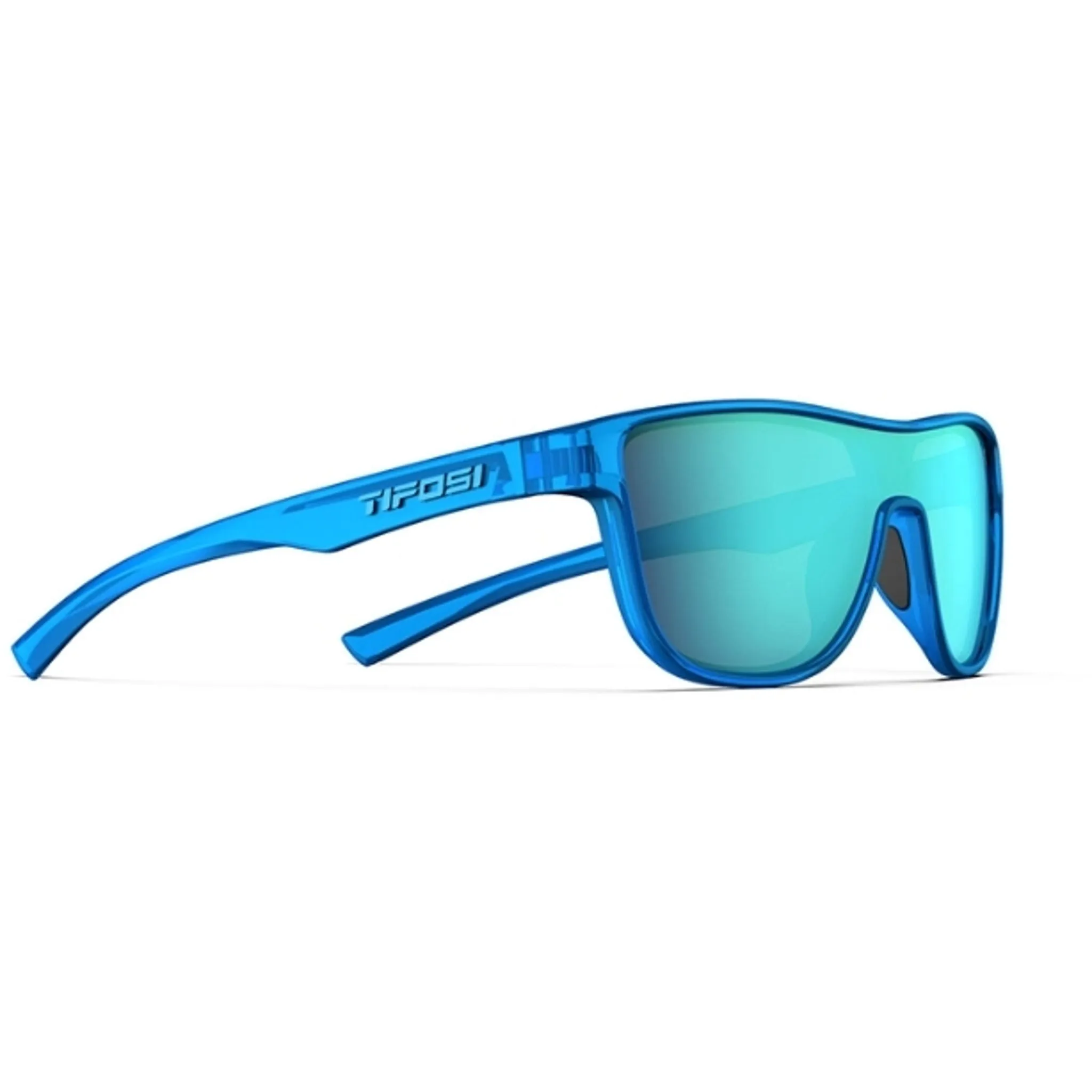 Tifosi Sizzle Sunglasses Electric Blue With Sky Blue Mirror Lens