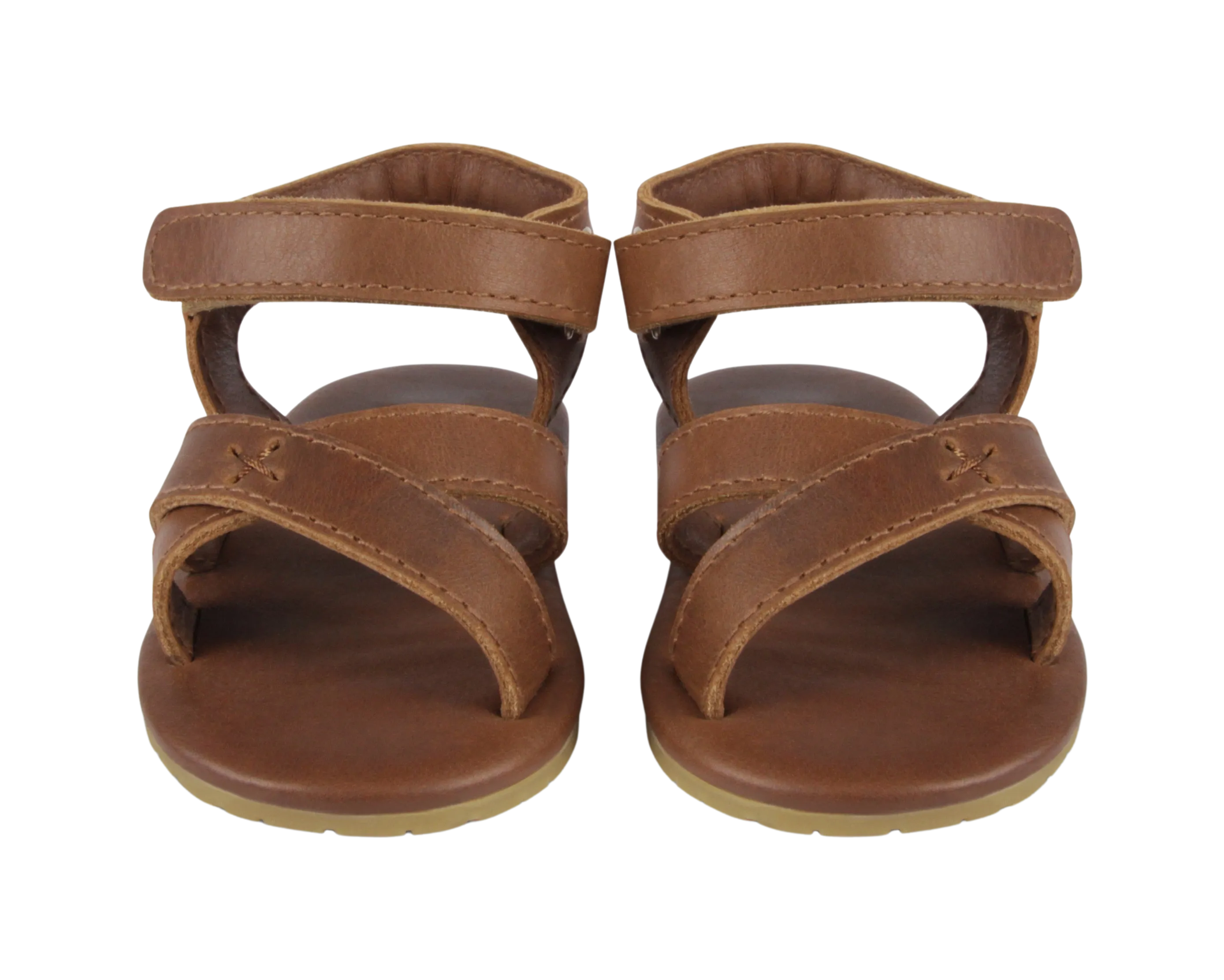 Tobi Sandals | Cognac Classic Leather