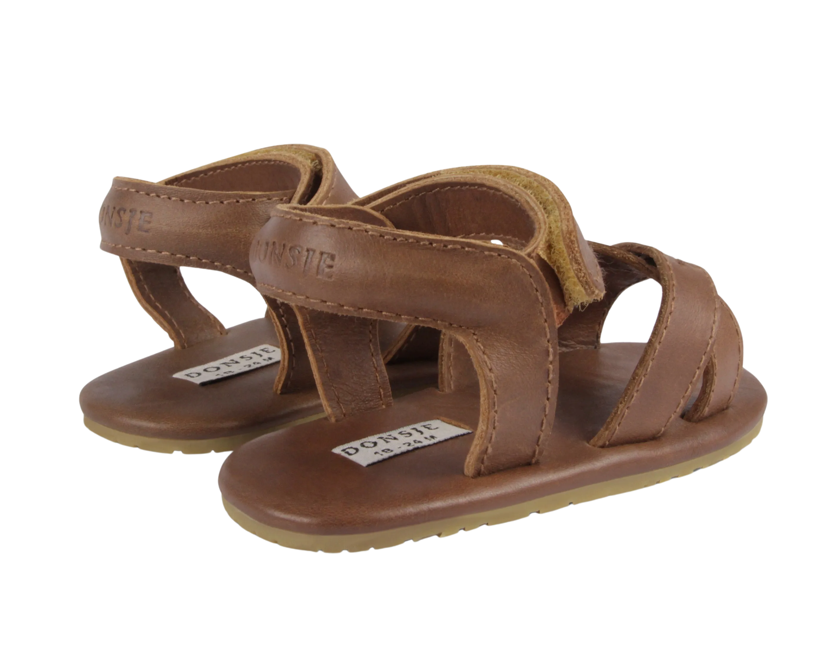 Tobi Sandals | Cognac Classic Leather