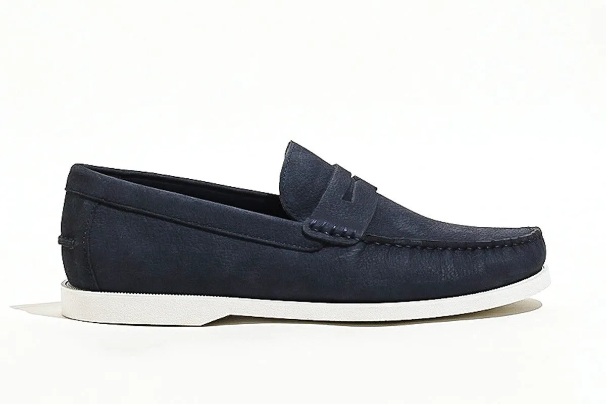 Tommaso Navy Penny Loafer