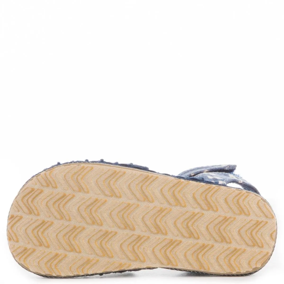 Toms for Toddlers: Navy Batik Stripe Malea Sandal