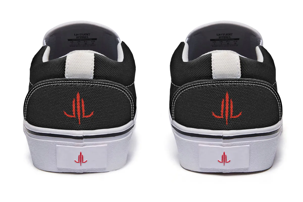 Traditional Bat Slip On Shoes