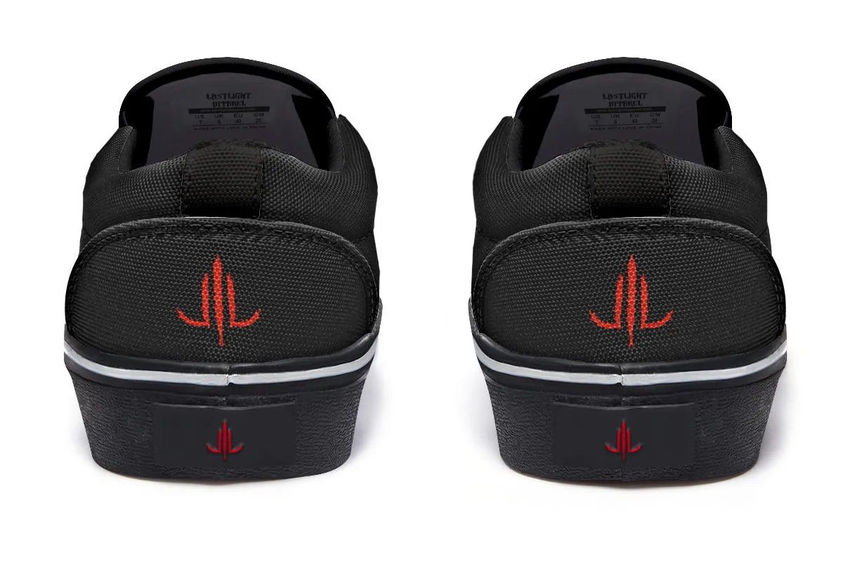 Traditional Bat Slip On Shoes