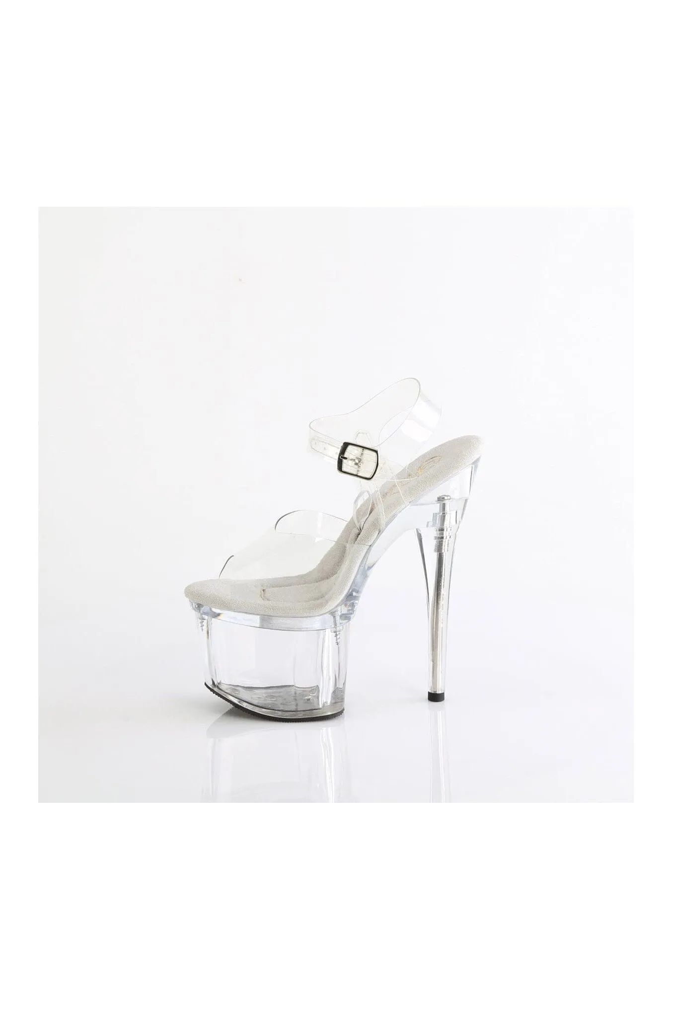 TREASURE-708EST Clear Vinyl Sandal