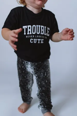Trouble never looked so cute • infant/toddler tee