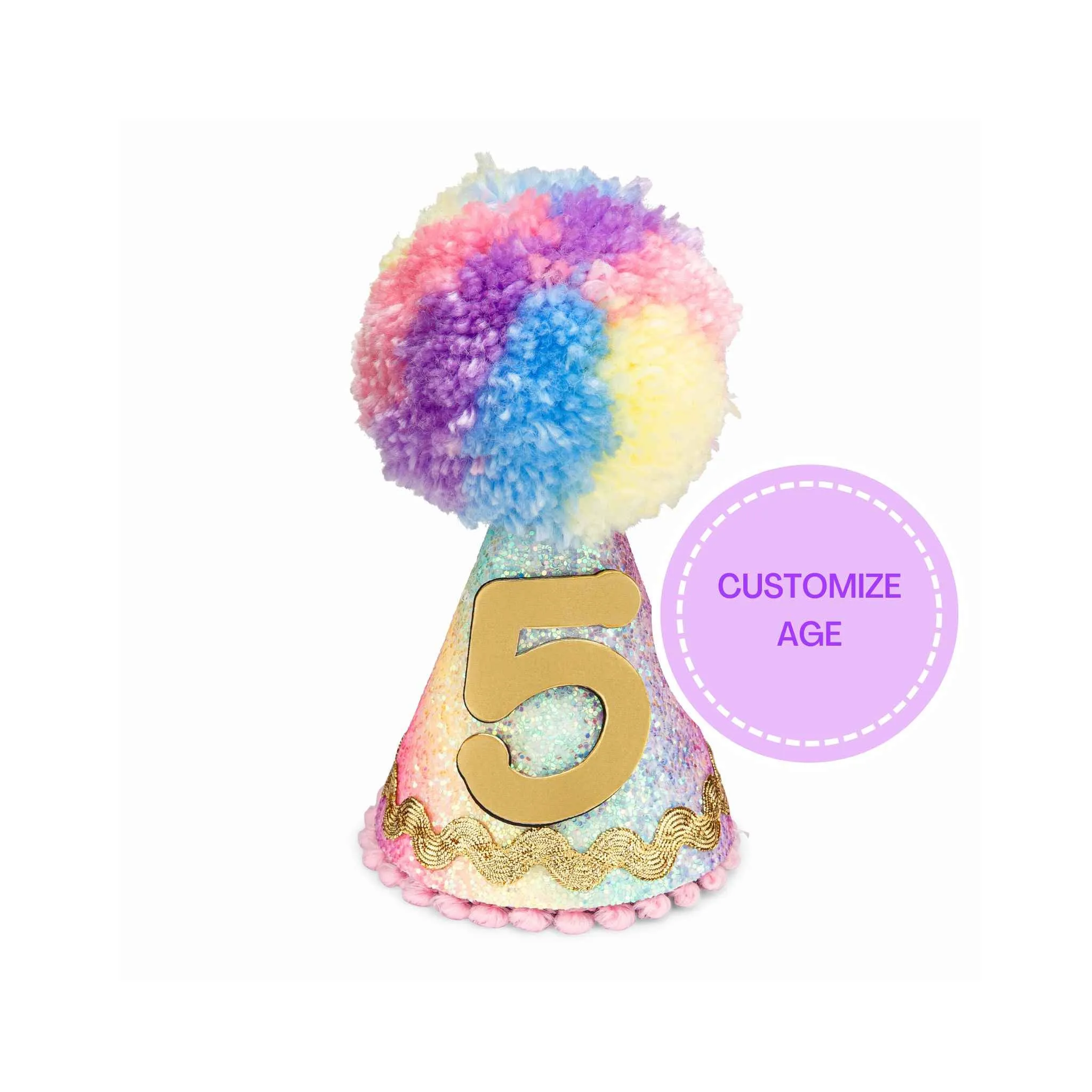 Unicorn Party Hat - Pastels