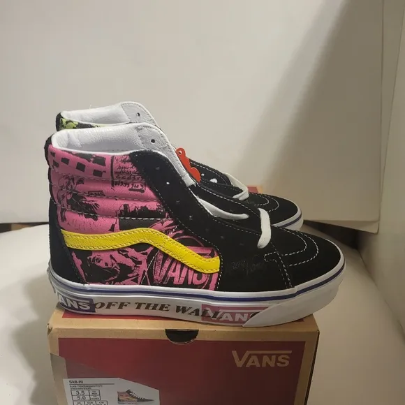 Vans Kids WMNS Sk8-Hi 'Azalea Pink' 3.5