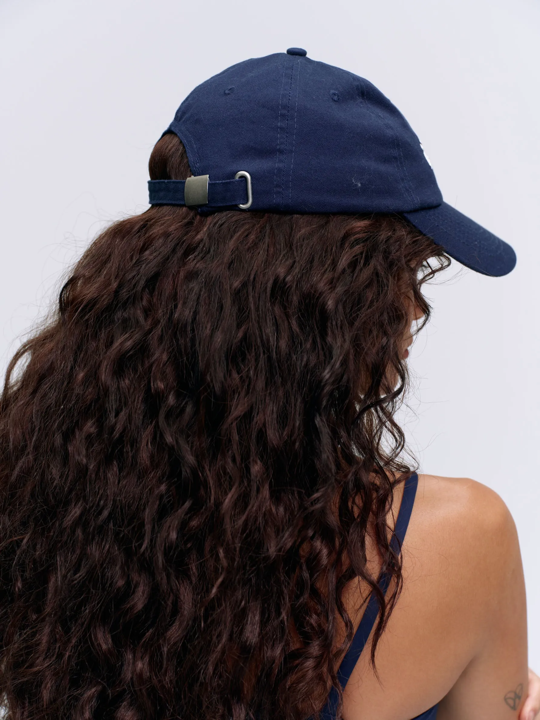 Varsity Cap - Navy Blue/Cream