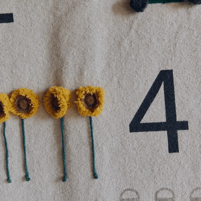 Wall Hanger Farm Numbers by Lorena Canals