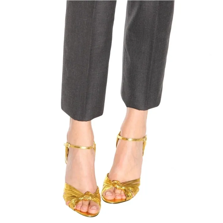 Weave Summer Sandals Snake Shape