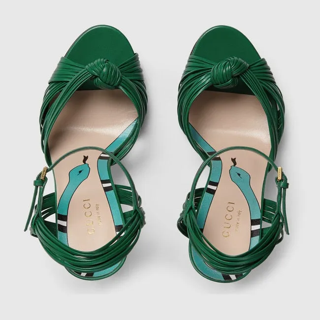 Weave Summer Sandals Snake Shape