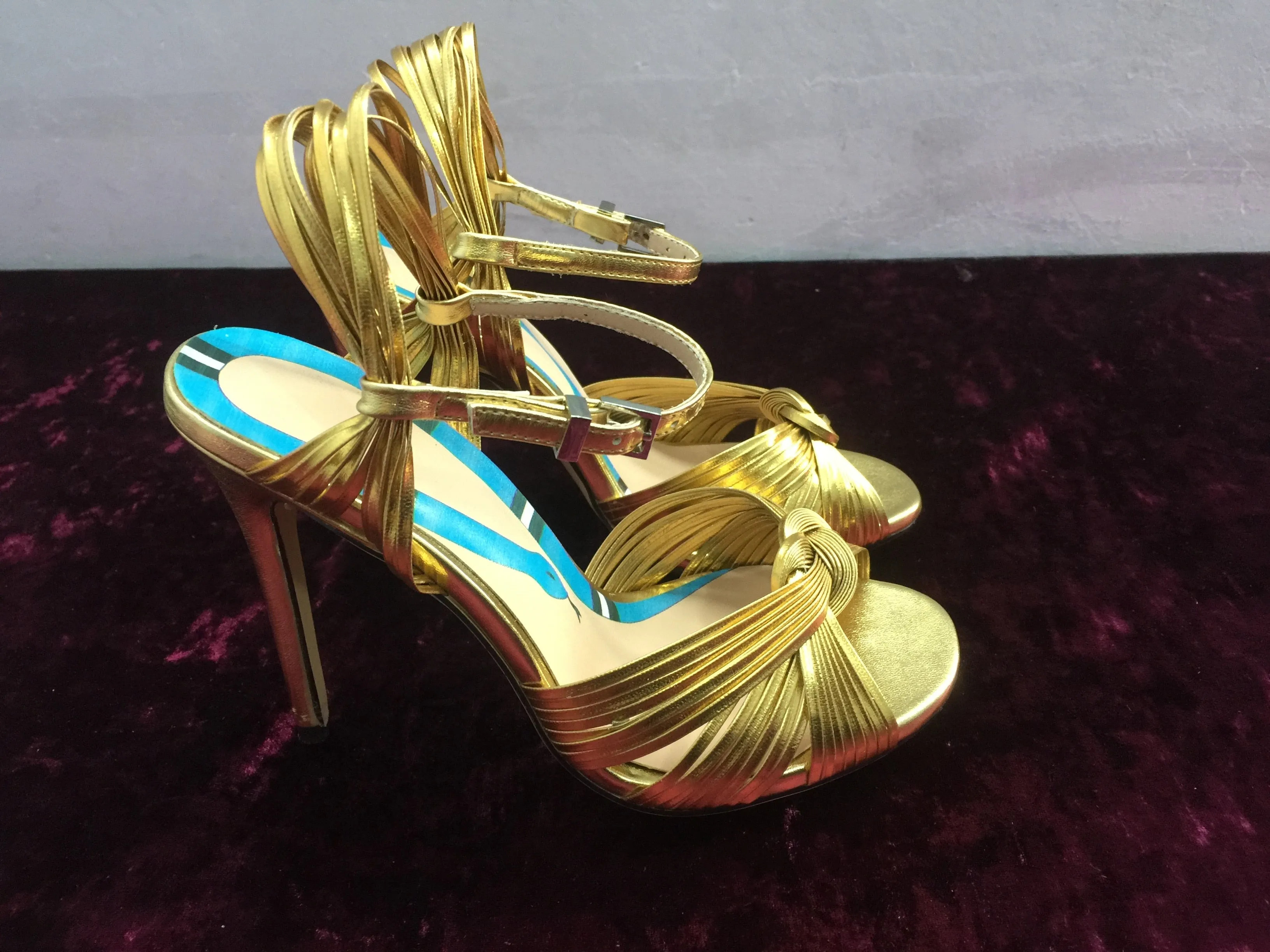 Weave Summer Sandals Snake Shape
