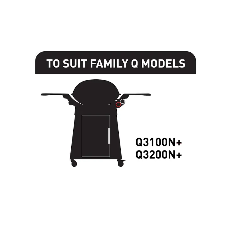Weber Family Q Premium Barbecue & Cart Cover **NEW**