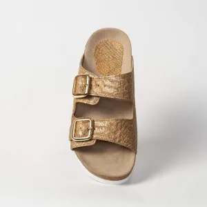 Women's Cork Sandal - Natural Piton Cork