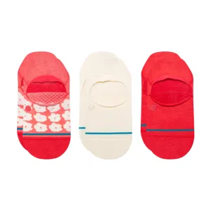 Women's Forget Me Not No Show Socks 3-Pack
