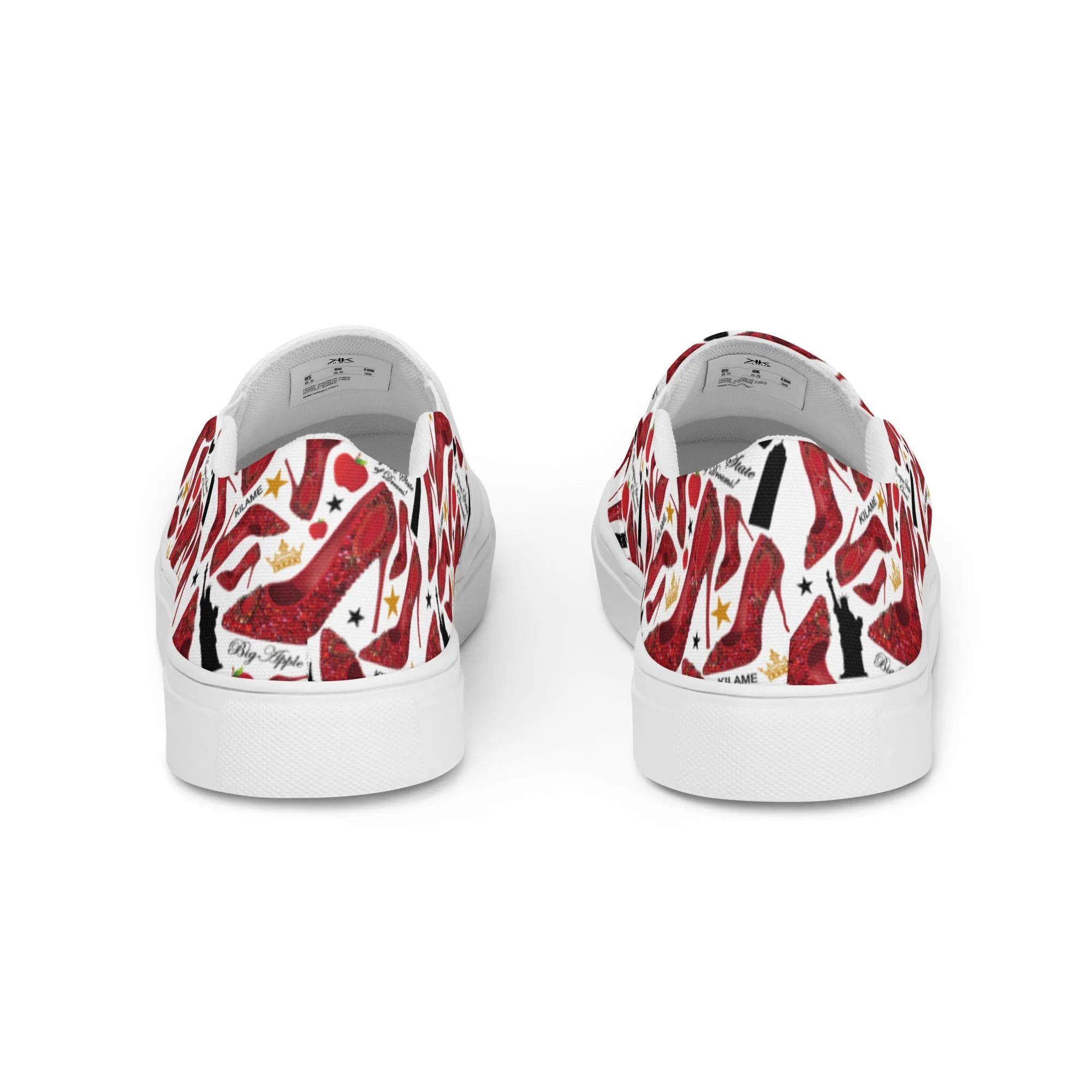 Women’s slip-on canvas shoes 'Empire State of dreams'
