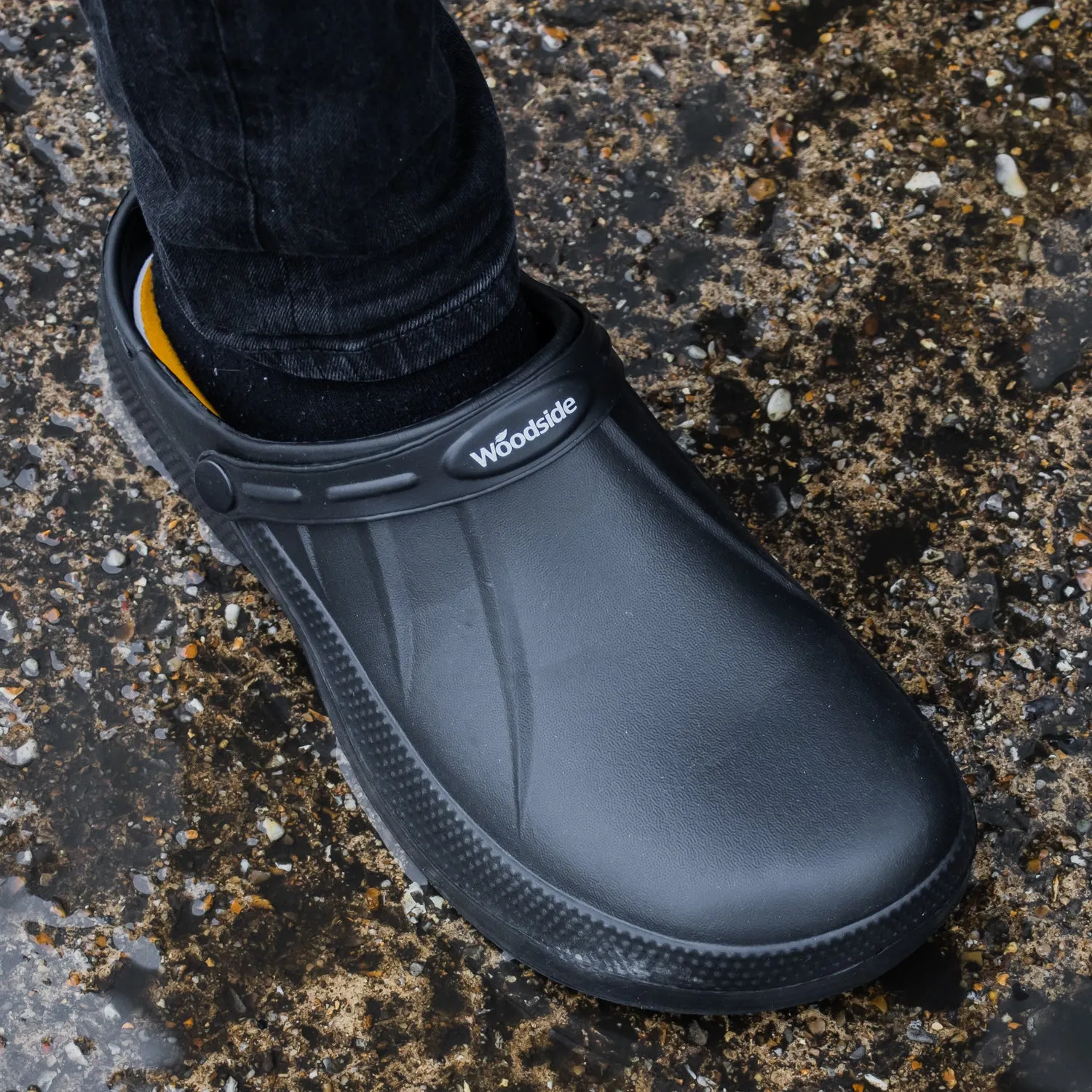 Woodside Men's/Women's Slip On Garden Clog Mule Work Shoes