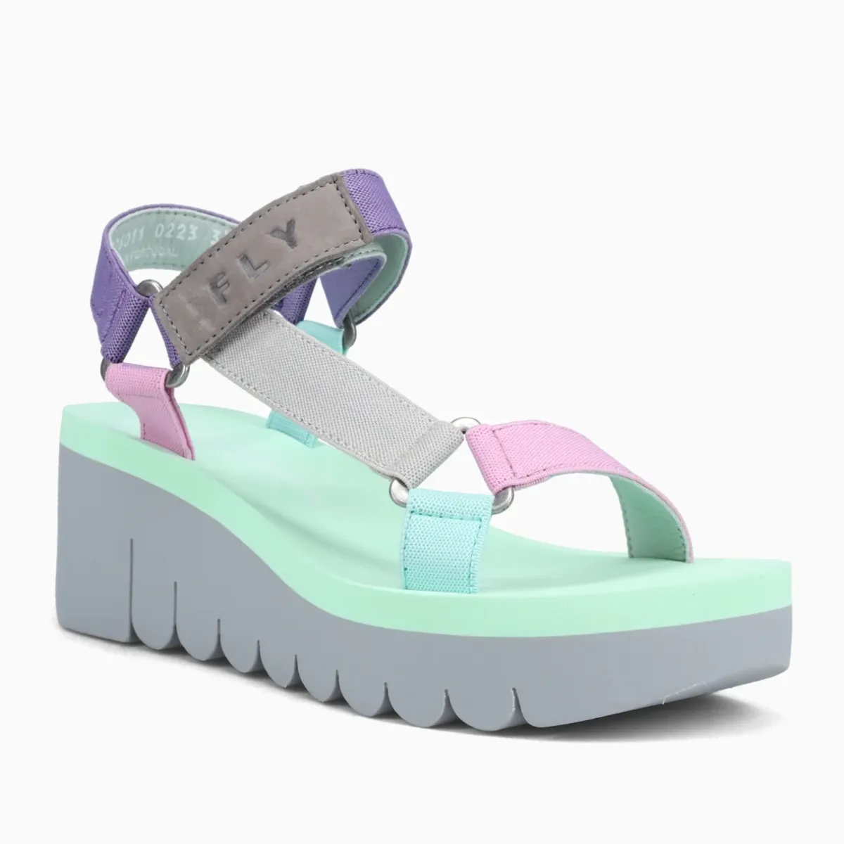 Yefa Grey/Pink Multi