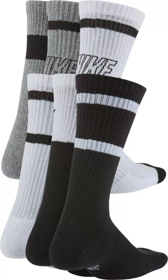 Youth Everyday Cushioned Crew Socks 6 Pack