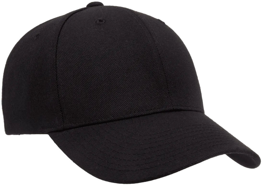 YP CLASSICS® Premium Curved Visor Snapback Black