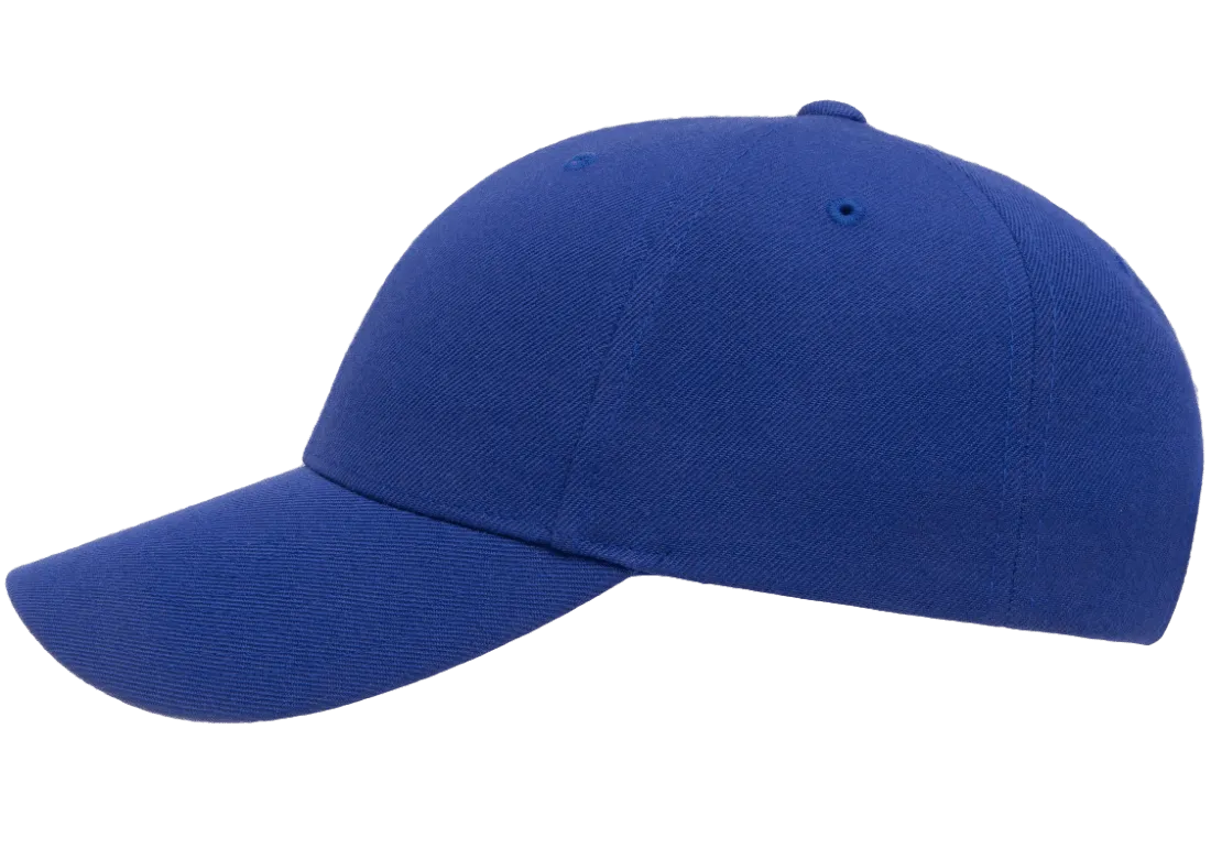 YP CLASSICS® Premium Curved Visor Snapback Royal Blue