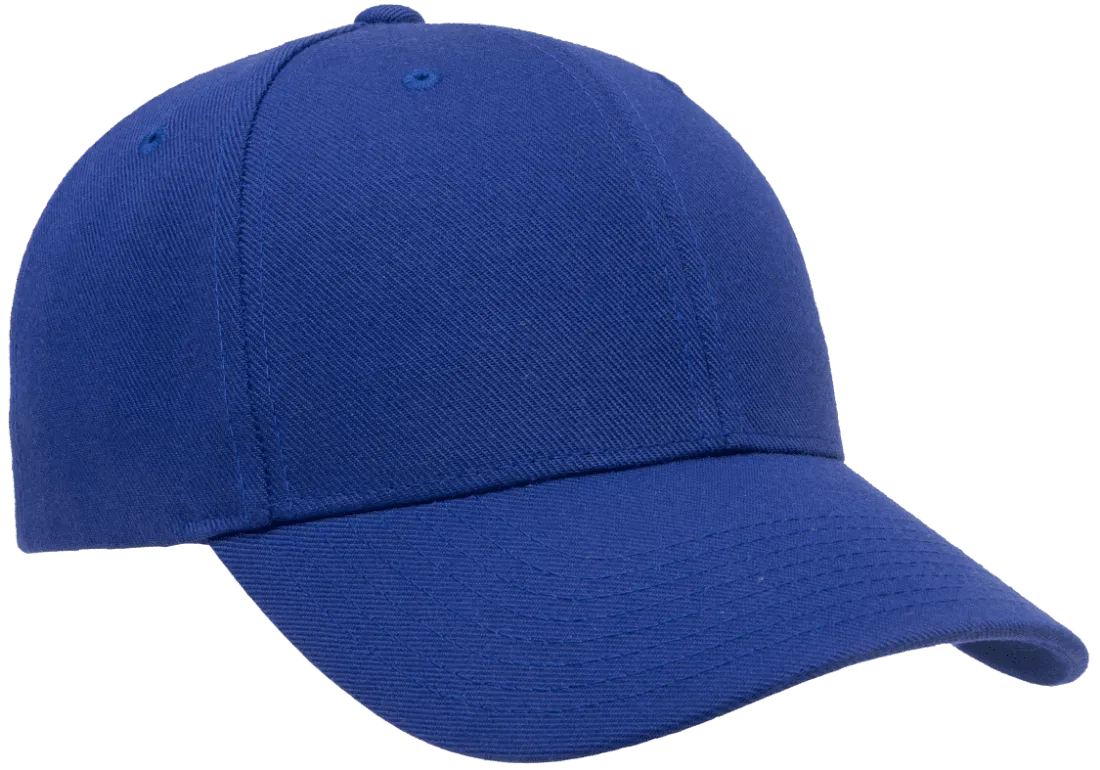 YP CLASSICS® Premium Curved Visor Snapback Royal Blue