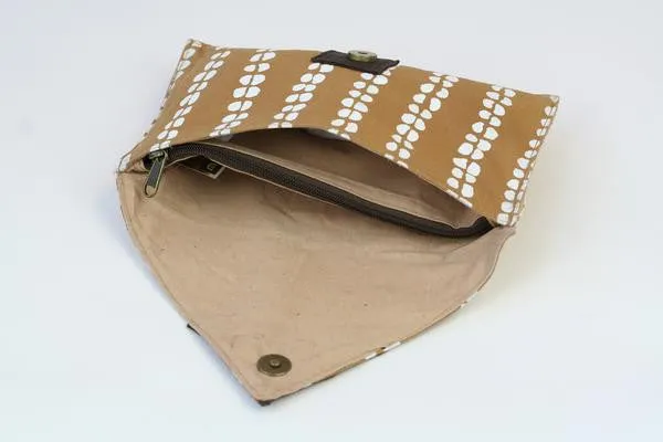 Zambian Canvas Clutch
