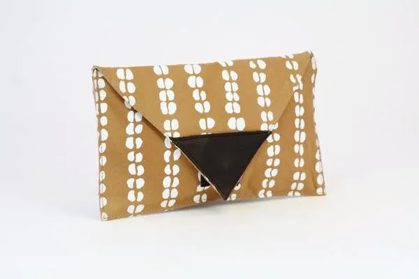 Zambian Canvas Clutch