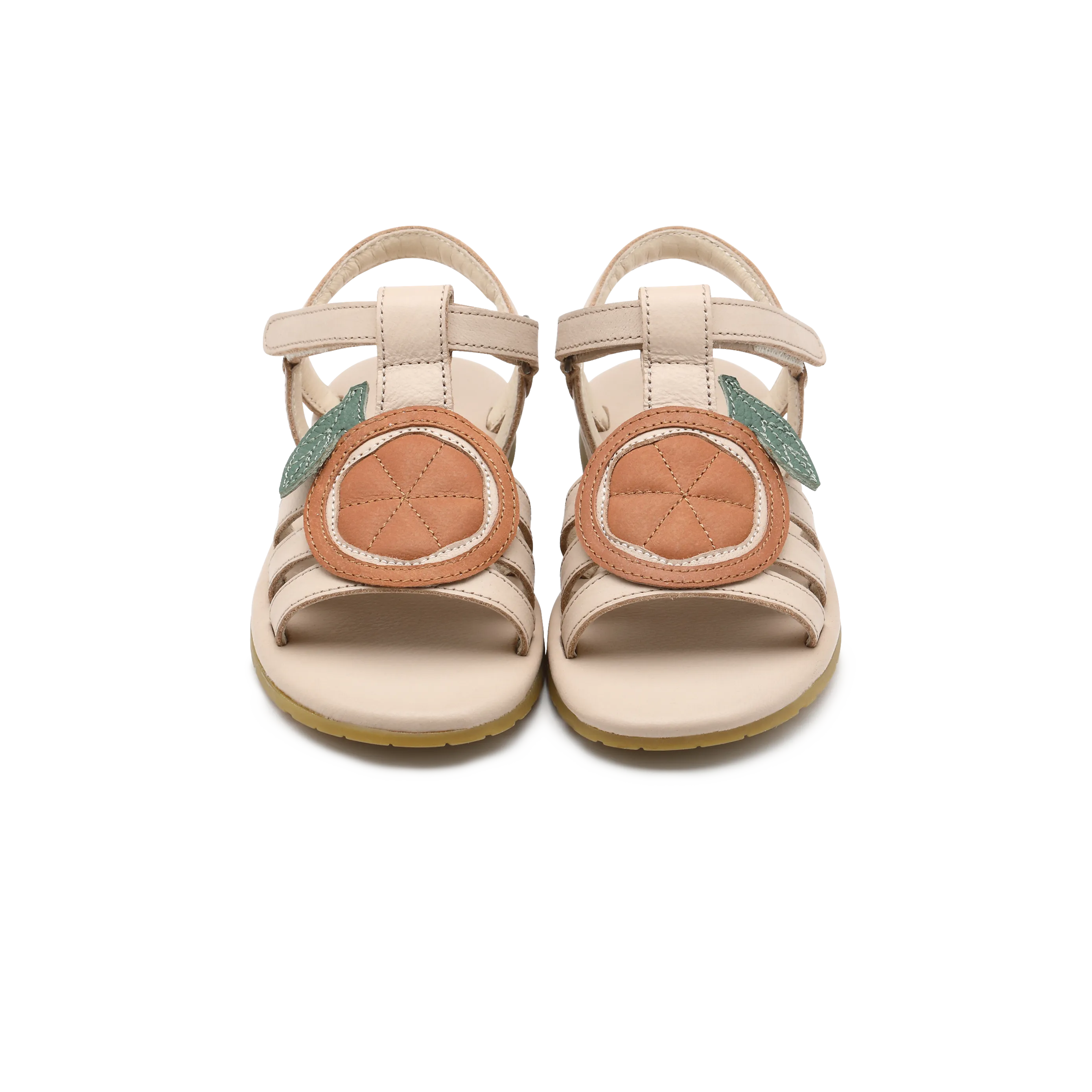 Zodie Sandals | Arancia | Cream Leather
